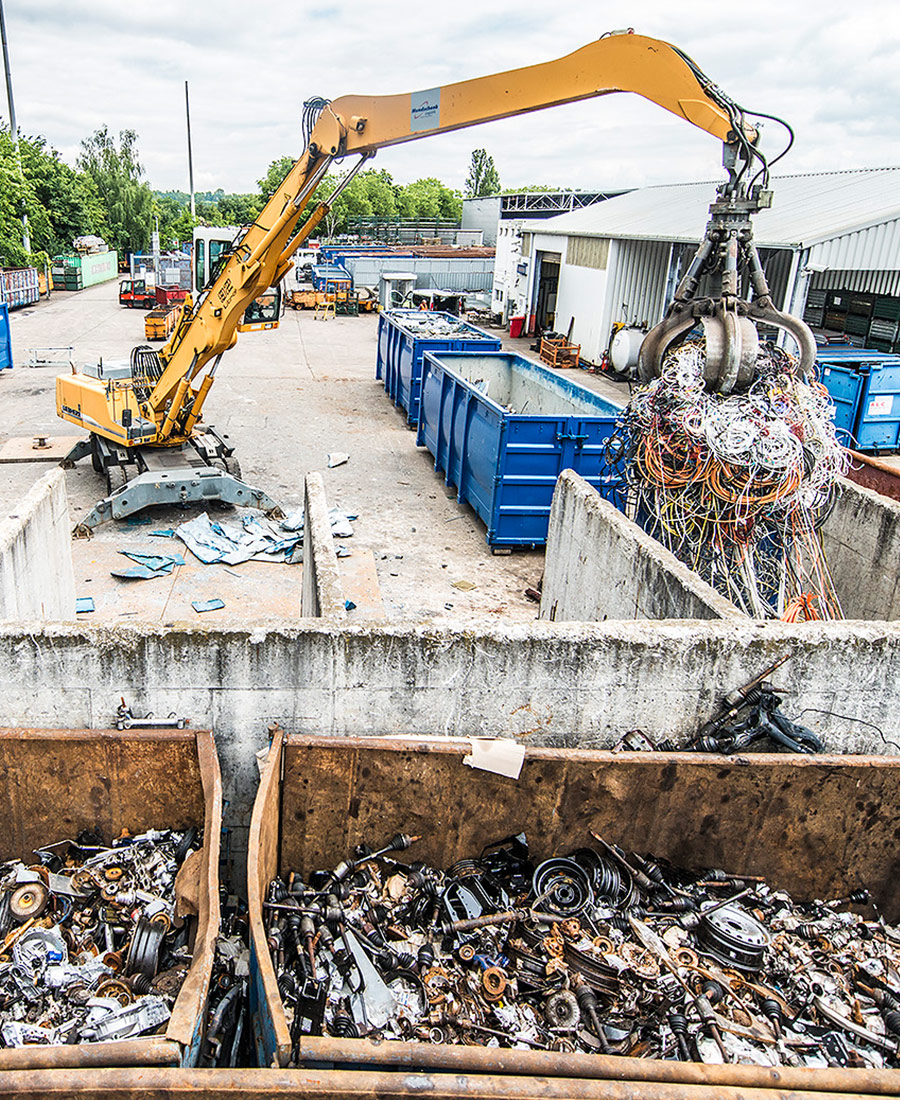 Metallschrottsortierung